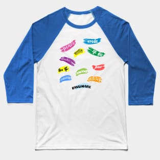 peace texts in any language Baseball T-Shirt